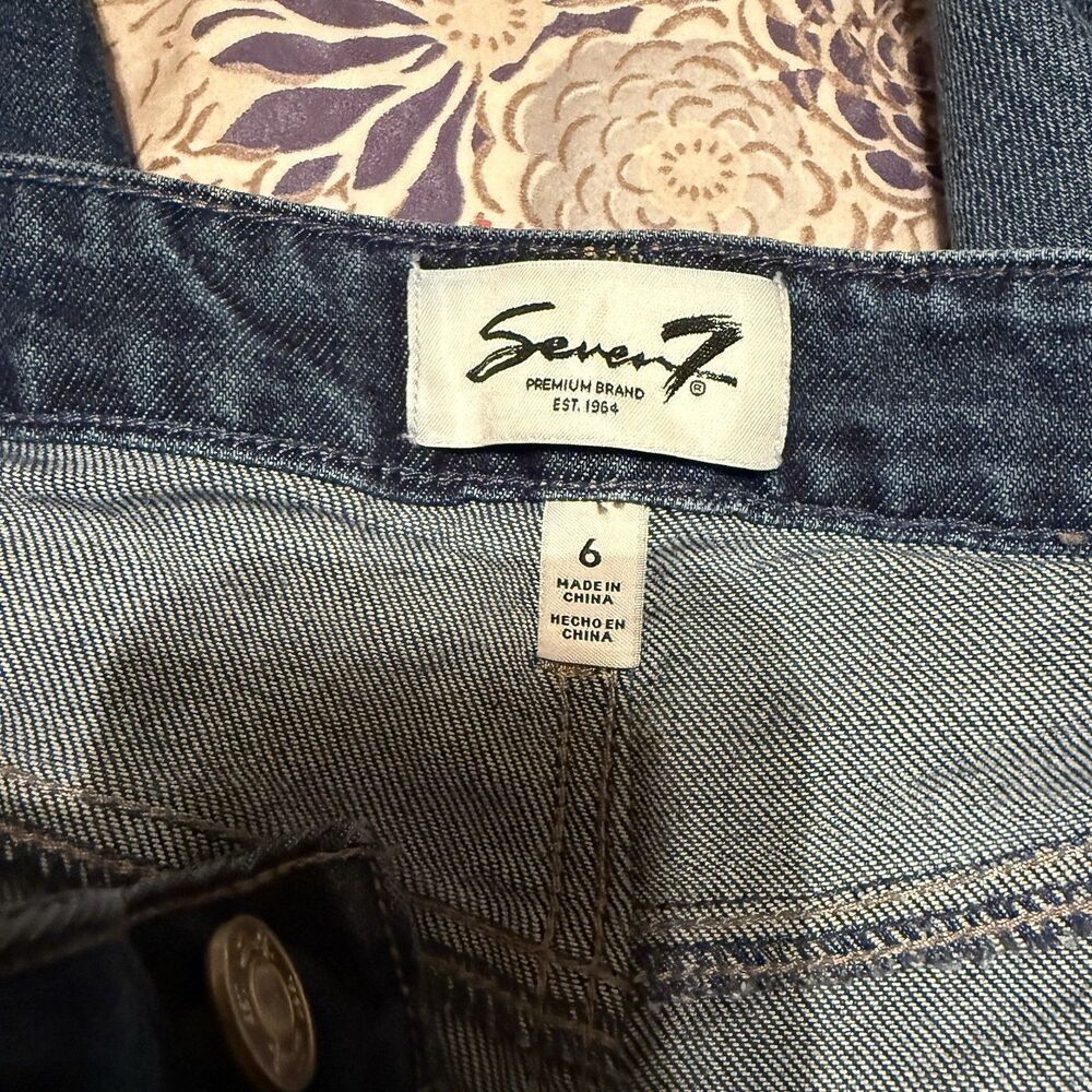 Seven 7 Loose Straight Sz 6 - Picture 6 of 6
